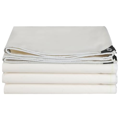 Lona de PVC blanca impermeable que soluciona las filtraciones de agua en toldos y barcos 2
