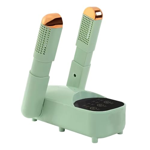 Sèche-chaussures Sèche-chaussures, Sèche-gants portable et chauffe-bottes avec souffleur de chaleur, support réglable et minuterie, conception pliante et séchage rapide pour chaussures, gants