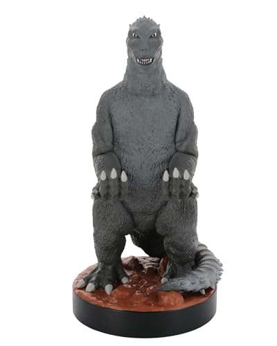 Cableguys Gojira King of the Monsters Controller Holder & Phone Stand - Gaming Accessories for Room and Desk Setup, Holder Compatible with Xbox, PlayStation & Most Standard Game Controllers