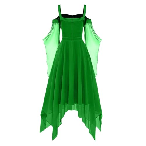 OIOLOYJM Witch Costume Women Sexy Plus Size Renaissance Vampire Gothic Halloween Costumes Woman 2025 Clothes Dresses