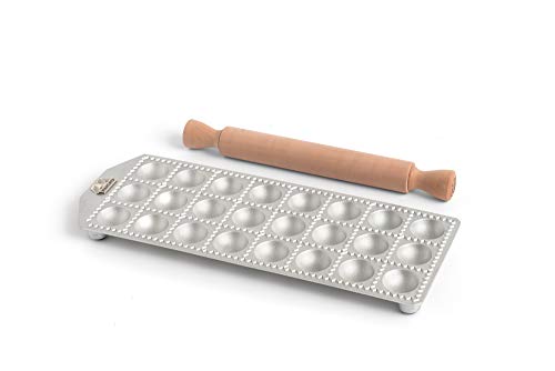 Marcato moule à ravioli - 24 raviolis ronds 4cm 8382