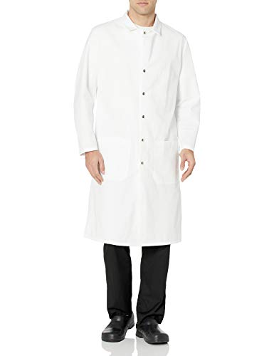 Red Kap mens Full CutÂ butcher Butcher Coat, White, XX-Large US