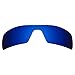 Alphax Pacafic Blue Mirrored Polarized Replacement Lenses for Oakley Oil Rig Sunglasses