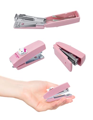Kitty Mini Stapler With 1,000 Staples/Box + Staples Remover Set / School, Office Stationery (Mini Stapler Set) #TOP3