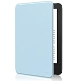 MoKo Funda Compatible con 6" Nuevo Kindle(11ª Generación 2024/2022),Azul Cielo