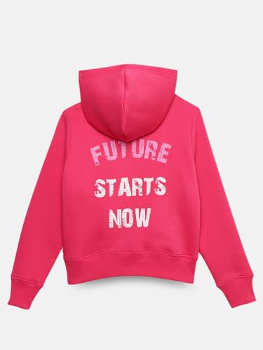 Image of mackly Full Sleeve Hoodie Pullover for Girls, Winter Wear, Size 4-16 Years