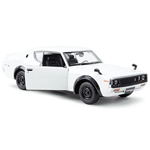 Maisto 1:24 SE 1973 Nissan Skyline GT-R - White miniatura 3