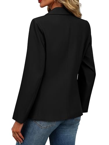 ELLEVEN 2025 Womens Business Casual 3 Button Blazers - Long Sleeve Slim Fit Suit Work Office Jacket with Pockets3