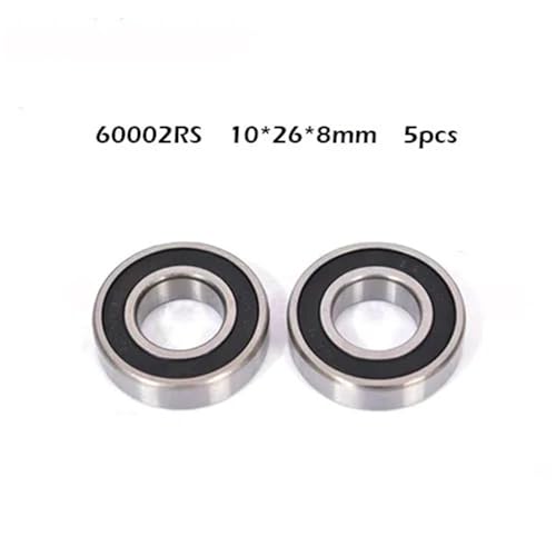 Roulement à billes 6000-2RS ABEC-1 dimensions 10 x 26 x 8 mm