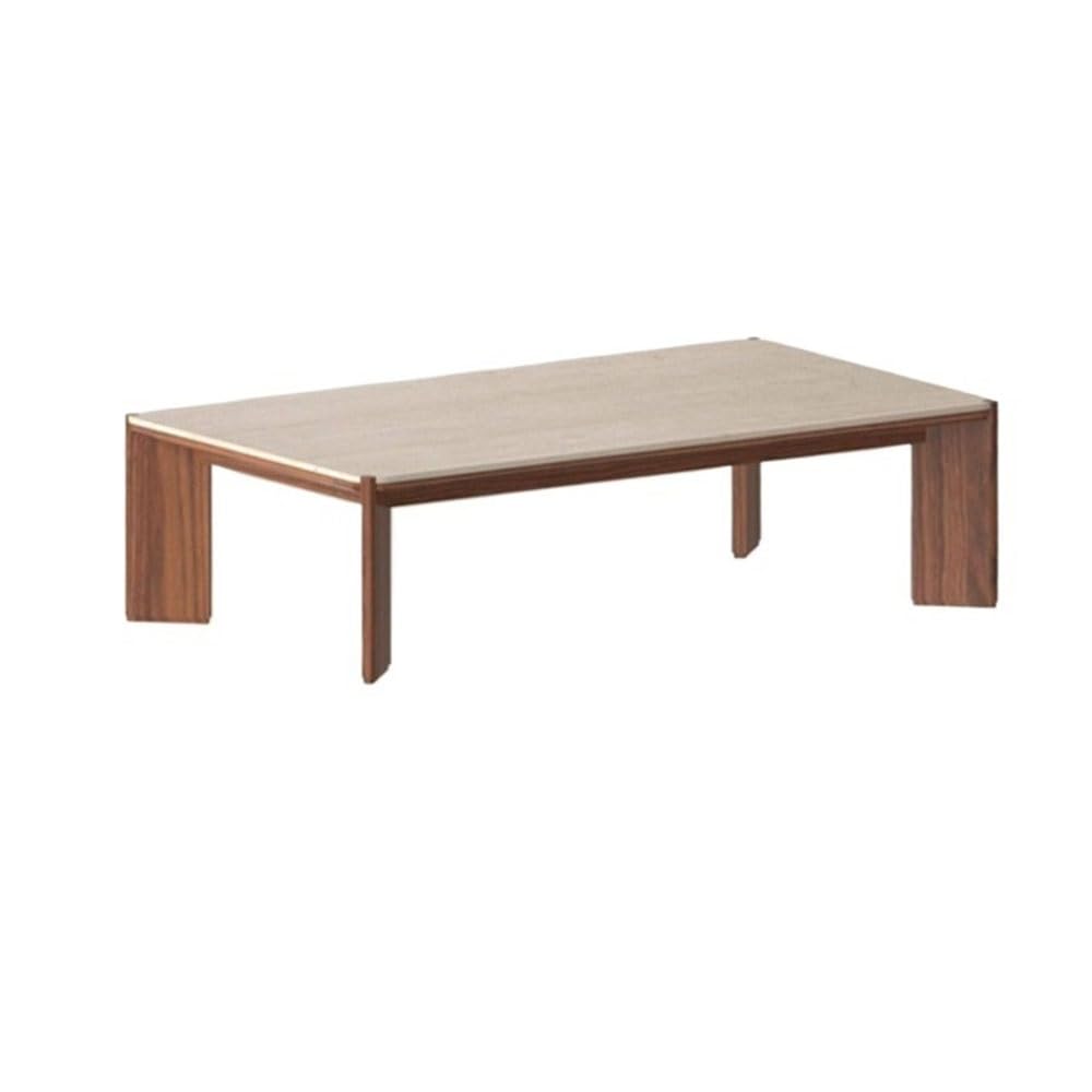 ZTHYSHOZ Side Table Wood Coffee Table Mixed Leg Design Modern Minimalist Style Living Room Decor