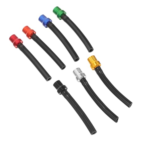 Tapones de ventilación Mikikit de aleación ligera contra derrames para moto