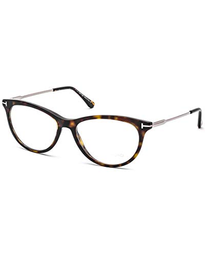 Protective case included Tom Ford FT5509 Occhiali da Sole, Marrone (Avana Scura), 54.0 Unisex-Adulto
