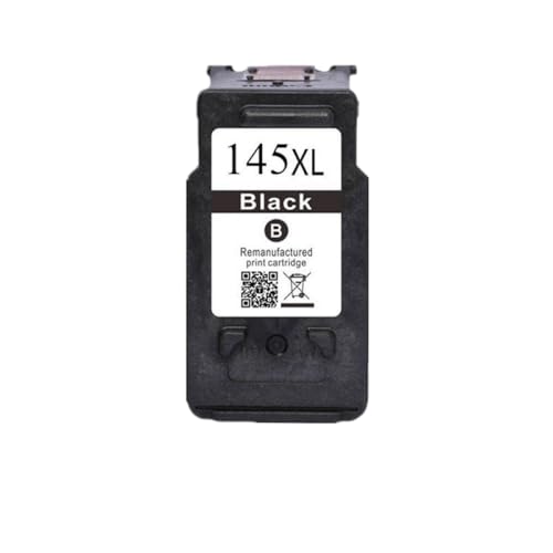 AXRMLVRD Remanufactured 145XL 146XL PG 145 146 XL Ink Cartridge Compatible With MG2410 MG2510 Printer(1Pack BK)