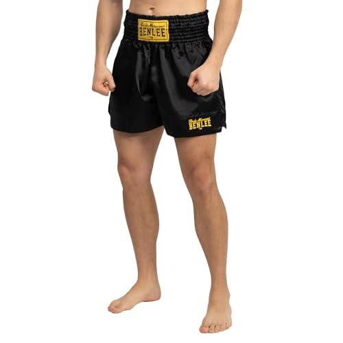BENLEE Rocky Marciano Herren Thaiboxhose, Schwarz, XXL