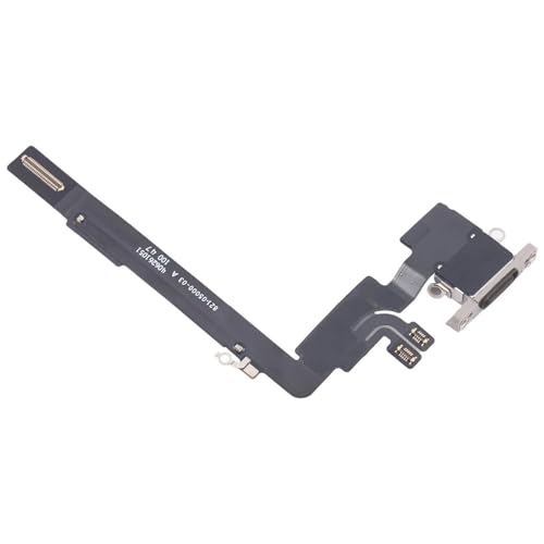 Connecteur de charge iPhone 16 Pro Max noir nappe flexible de précision supérieure - 3