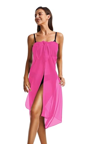 Image of CHICGAL Sarong Wraps Swimsuit Coverup for Women Bathing Suit Cover Up Summer Bikini Beach Swimwear 2026