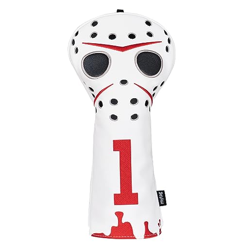 Driver Headcover Hockey Goalie Mask Golf Club Head Covers