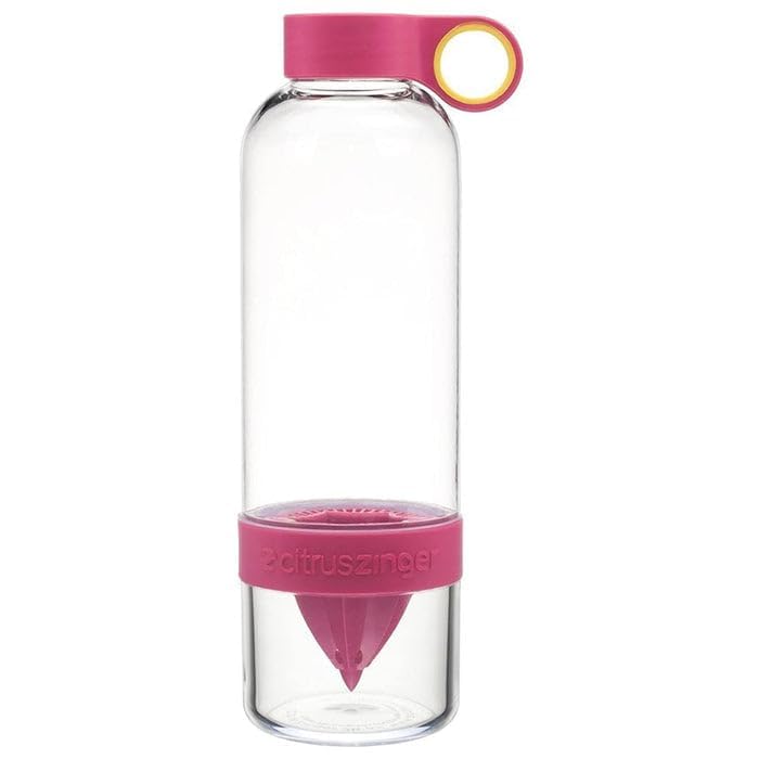 MAHOKSHA Citrus Infuser Water Bottle with Flip Top Sipper Lid For Home And Travel-image-5