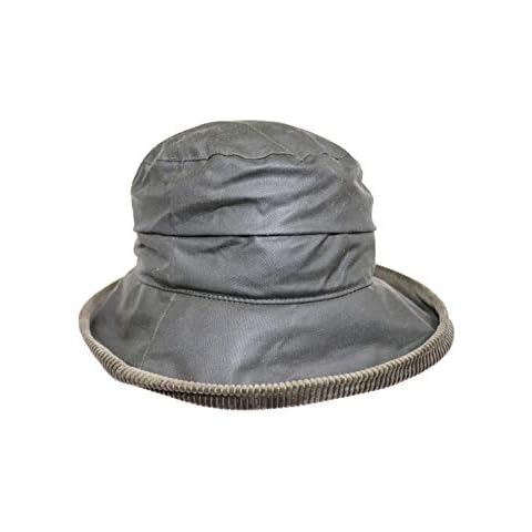 Hunter Outdoor Ladies Waxed Cotton Diana Hat (Olive, XSmall/Small) Cover