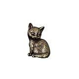 Photo Gallery piccolo gatto in ottone metallo statua ornamento animale statuetta statuetta, casa scrivania creativa in ottone carino tavolo retrò tè pet (e) Photo Gallery piccolo gatto in ottone metallo statua ornamento animale statuetta statuetta, casa scrivania creativa in ottone carino tavolo retrò tè pet (e)