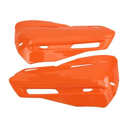 Protecteur de guidon moto plastique orange protection motocross Yamaha YZ WR TTR