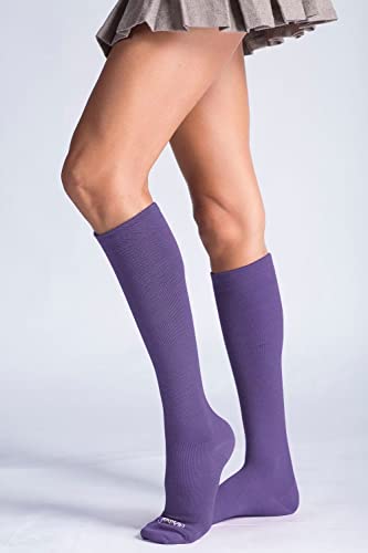 Image of ja vie 80% Merino Wool Ultra Soft 15-20mmHg Graduated Compression Socks for Women & Men
