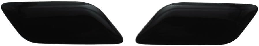 Compatible with Toyota Camry 2009 2010 2011 Headlight Light Washer Repair Nozzle Actuator Pump Headlamp Cleaning Water Spray Jet Repair Kit(Black Cap Set)