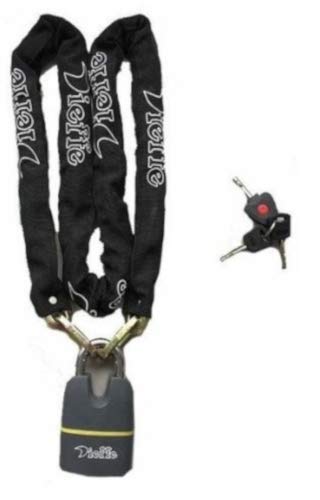 DIEFFE Chain 1.50 mt with Padlock