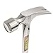 ESTWING Framing Hammer - 22 oz USA Made Long Handle Straight Rip Claw Hammer with Smooth Face & Shock Reduction Grip - E3-22S