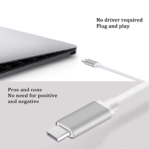Image of BLACK CROWN (USB C to HDM USB C to HDMI Adapter, Deluxe USB 3.1 Type C to 4K Thunderbolt Supported HDMI Adapter. (Compatible with Devices with Display Alternate Mode) (Grey)