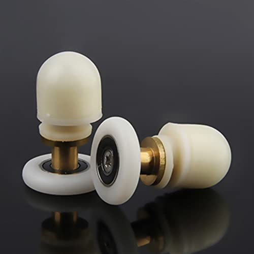 Poulie de douche 27mm roulette de rechange pour porte coulissante x2