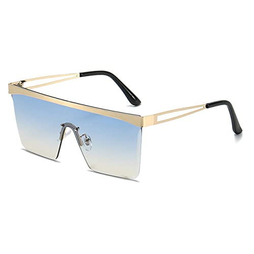Lunettes de soleil hip-hop sans cadre pour festival de mode urbaine