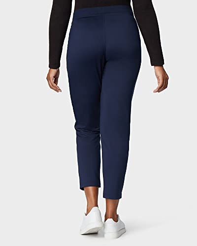 32 DEGREEES Women's Ultra Comfy Everyday Pants| Adjustable Drawstring | 4-Way Stretch | Modern-Fit | Office4