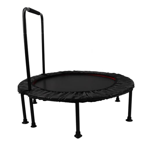 Trampolín plegable compacto para hacer ejercicio en interiores sin ocupar espacio 4