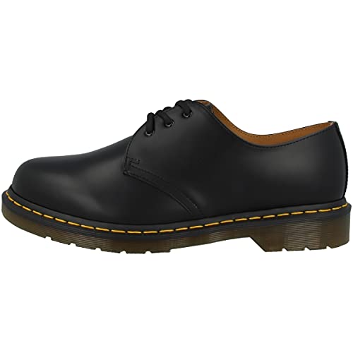 Image of Dr. Martens Men's 1461 3 Eye Gibson Lace Up Oxfords, Black, 12 M UK