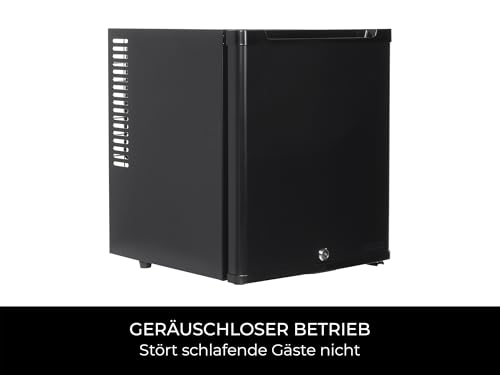 Corby Eton 20L abschließbare Minibar in Schwarz – EU-Stecker
