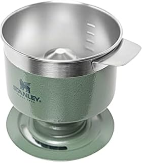 Stanley Perfect Brew Pour Over  Makes 1-6 Cups - Reusable Filter - No Disposable Paper Filters Needed - Compatible with Stanley Bottles - BPA-Free - Easy-clean Stainless Steel & Detachable Filter