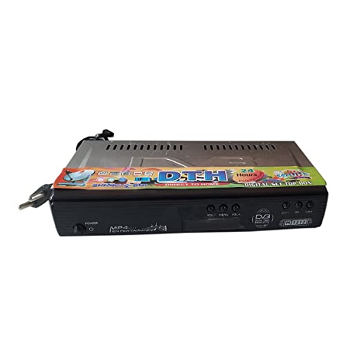 Free Dish Setup Box DTH MPEG2 Technology Full HD Set Top Box for 115+ Life Time Free TV Channels Free Dish Stream