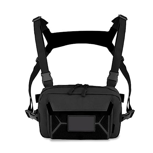 【Durevole e facile da pulire】: il marsupio è realizzato in nylon, resistente e leggero.