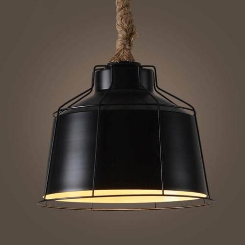 Chandelier industriel rétro en métal pour remplacer un plafonnier terne de cuisine