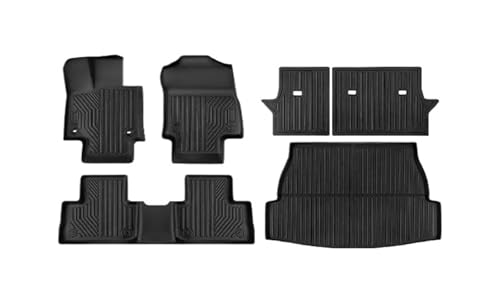 Tapis de sol Toyota RAV4 Hybride pour éviter l'humidité avec protection coffre TPE 3 pièces