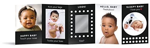 Image of Tummy Time!: A High-Contrast Fold-Out Book with Mirror for Babies