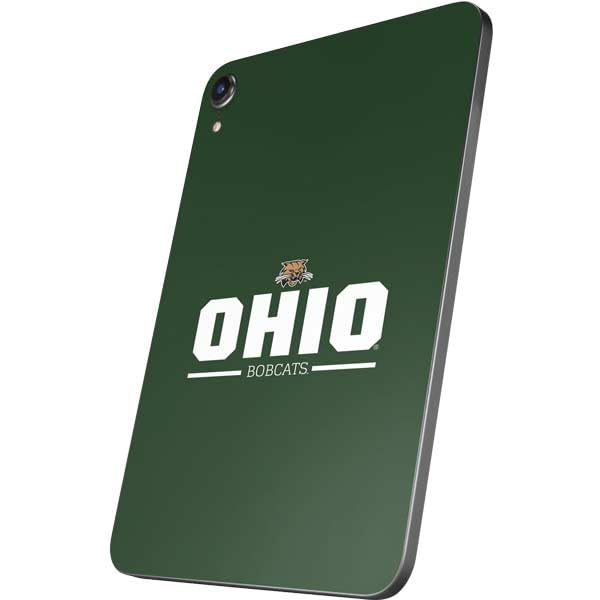 Skinit Decal Tablet Skin Compatible with iPad Mini 7 (2025) - Officially Licensed Ohio University Ohio Bobcats Logo Design