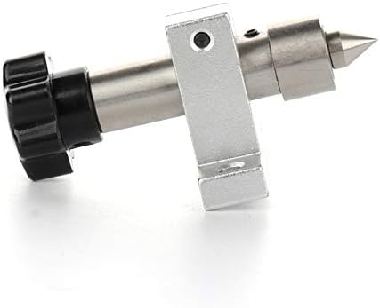 Miniatura 4 de Mini máquina de torno de doble rodamiento Centro giratorio Centro giratorio Piezas de torno Accesorios para carpintería o máquina de torno, etc. -S