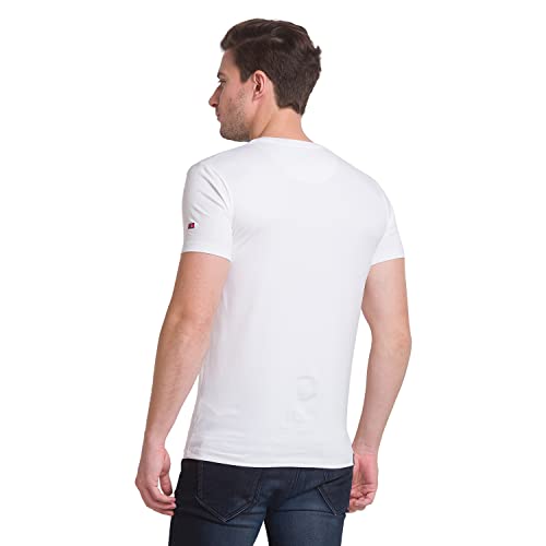 Image of Being Human Navy Regular Fit Round Neck Men's T-Shirt Clothing
