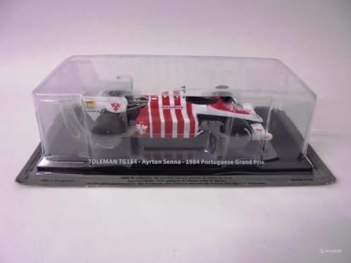 Auto a escala 1:24 TOLEMAN TG184 Ayrton Senna 1984 miniatura 6