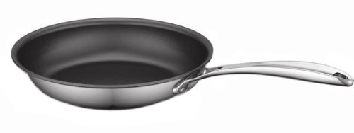 Cuisinox POT-426F-MX Super-Elite Non-Stick Fry Pan Tri-Ply Bonded, 26cm, 1, Stainless steel