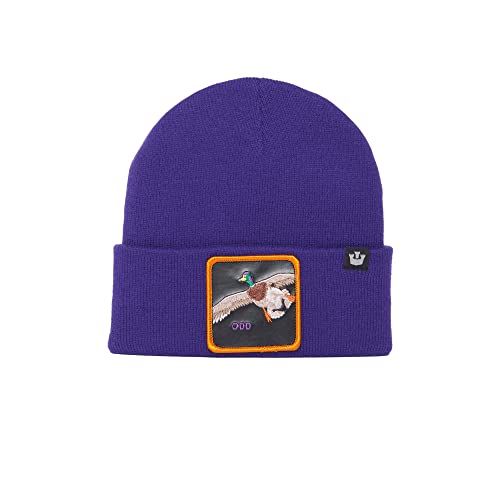 Goorin Bros. Unisex The Farm Acryl Kablamo Camo Beanie-Mütze, Violett (Wir sehen Uns als nächstes an), One Size