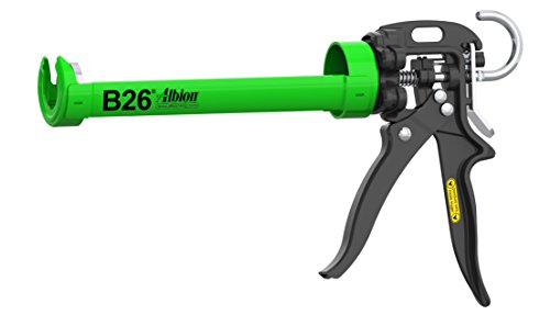 Albion Engineering Company B26 B-Line Manual Cartridge Caulking Gun, 1/10 Gallon (10 Oz), 26:1 Drive #TOP1