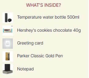Image of Women's day gift ideas for colleagues with Temperature water bottle, Greeting card, Chocolates and more | women's day gift hampers | womens day gift for employees | women's day corporate gifts